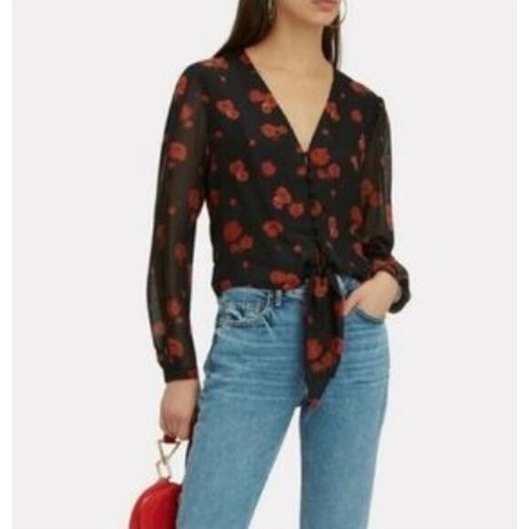 Intermix Silk Blouse - Picture 1 of 11